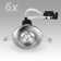8.7cm Recessed Retrofit Downlight