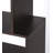 Gandia Essense 47.5" H x 21.5" W Solid Wood Geometric Bookcase-1720746884