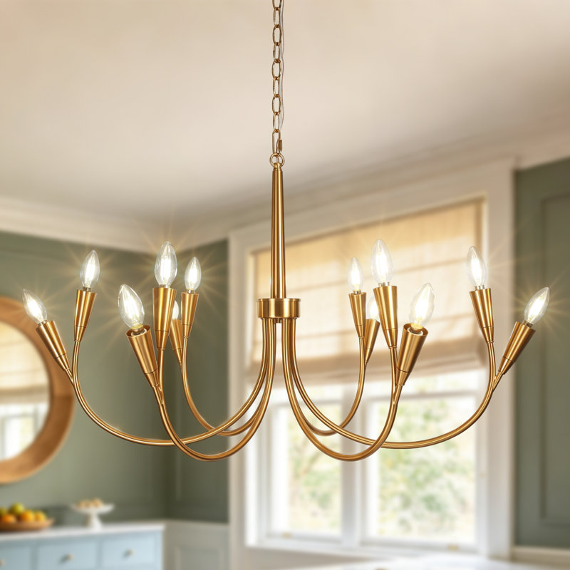 Lustre à 12 lumières Lafferty