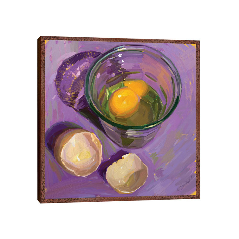 Breakfast Prep 1 Piece Wall Art on Canvas, 45.72 cm H x 45.72 cm W, Classic Wood