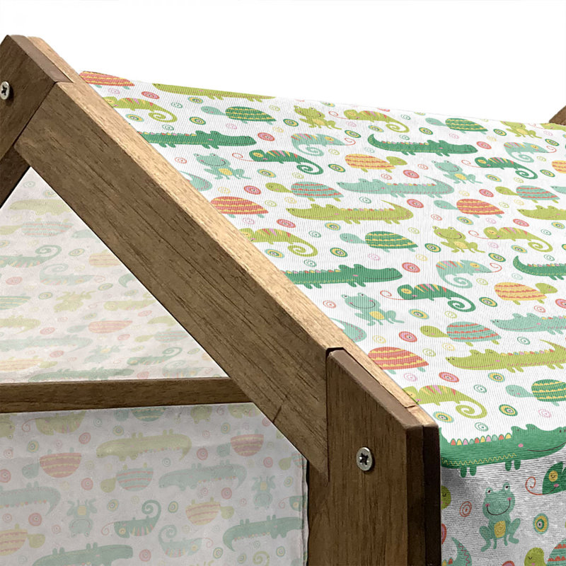 Niche pour chien en bois, H 22,44 po x l 23,62 po x P 17,72 po