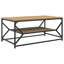 Solid Wood Coffee Table with Storage-275933334