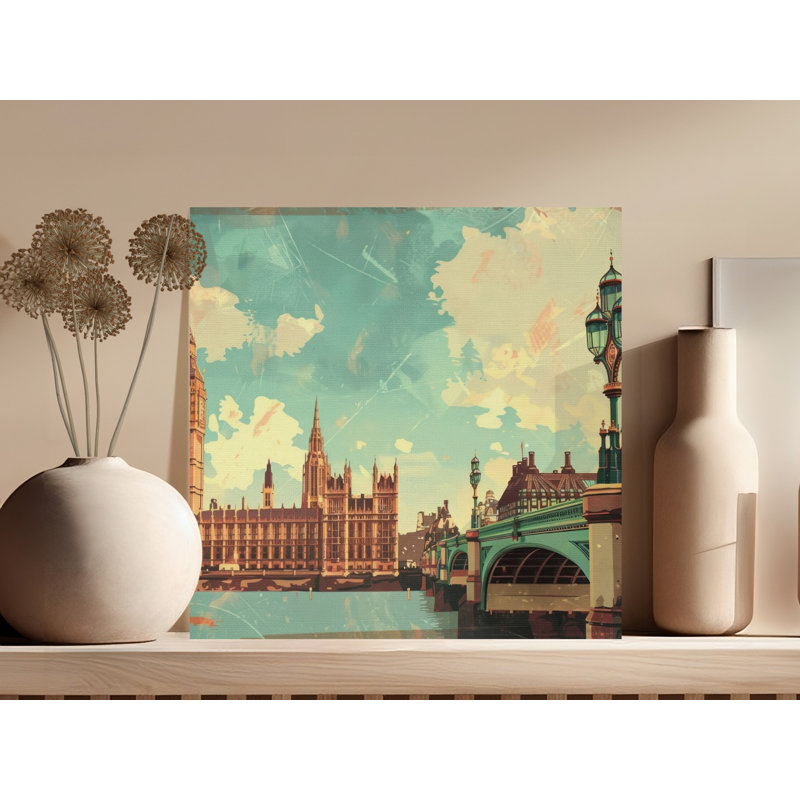 Okane Wrapped Canvas Print Set, 6x6
