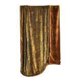 Peacock Feather Throw Blanket