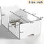Structure de lit simple avec tête de lit en forme d'ours-950104439