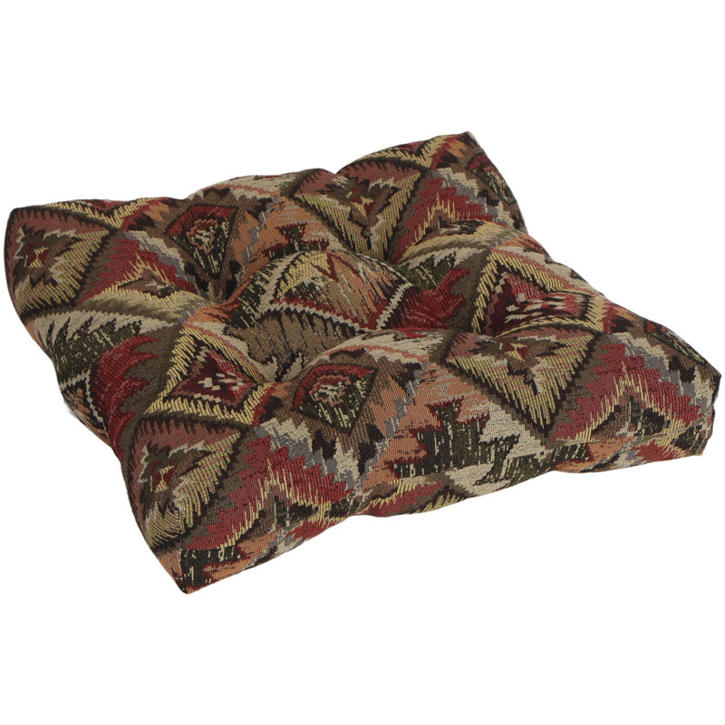Ensemble de 4 coussins de chaise de salle à manger 19 po