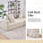 Modular L Shaped Sectional Sofa,Convertible Compressed Couch