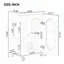 Meuble-lavabo de 20 po avec lavabo, meuble-lavabo
