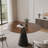 35-Inch Round Glass Dining Table