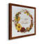 «Pumpkin in Fall Wreath», art textuel sur toile-1748311569-1748348448