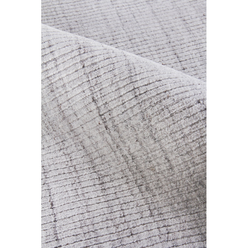 Robin Handmade Area Rug, Rectangle 8' x 10', Gray