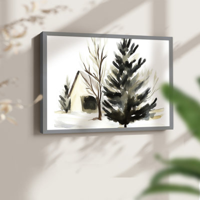 Chirstmas Art-CLXXXV -Framed Print - Restickable