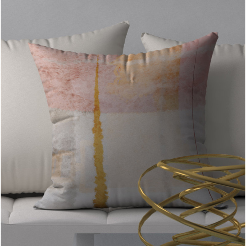 Housse de coussin carrée fraîcheur some, 24 po x 24 po