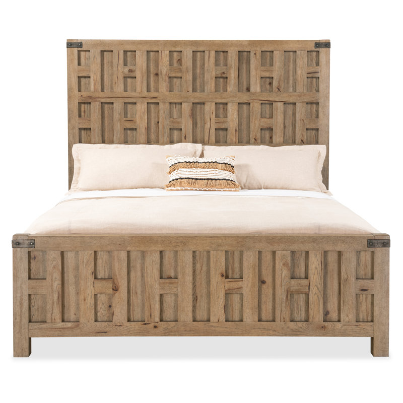 Vineyard Row Panel Bed, King