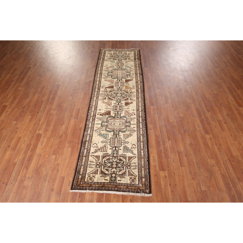 Tribal Geometric   Runner Rug 3x9