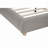 Soft Burlap Fabric Queen Bed-1901626229