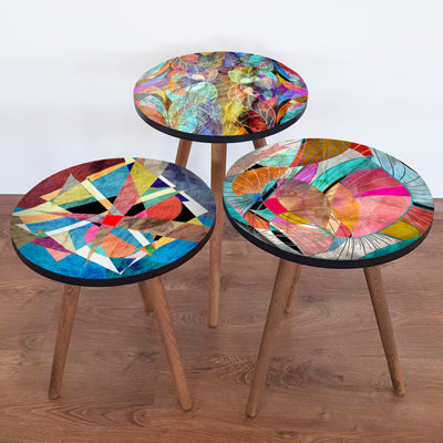 Tables gigognes 3 pieds Ola