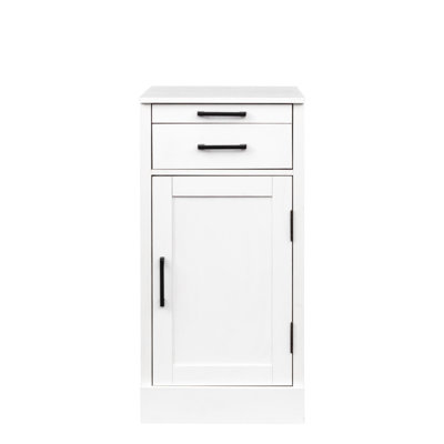 White Modular Cabinet For Dining Room, Store Wine, Crafts, Decorations, 39.17"l Package Depth Wine Bar - Spacious Storage Room
