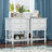 Ekamjhot 2-Piece Nightstand With Shelves And Drawers