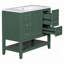 Meuble-lavabo 36 po avec lavabo en céramique-575231310
