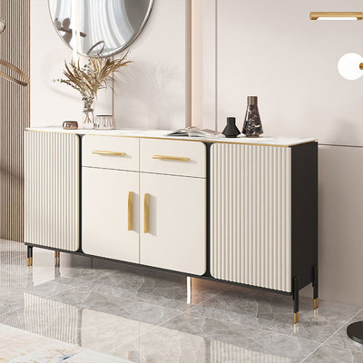 Buffet en bois manufacturé Modern White