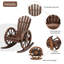 Chaise berçante de véranda Millwood Pines