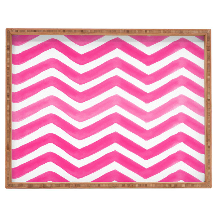 Plateau de table repose-pieds/café en poudre, Rose