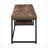 TV Furniture Industrial Weathered Oak & Black 1-Shelf TV Stand | Fits 60" TVs | Wood+Metal | Industrial-1935988859