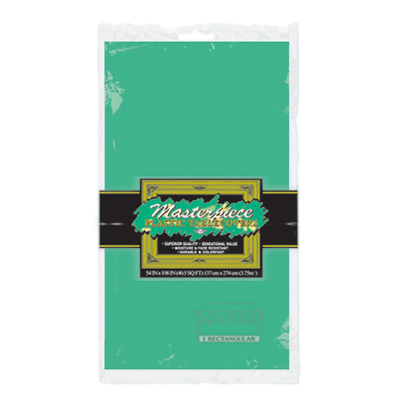 Nappe jetable en plastique, Vert