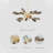 Nicolyn 12 LED Light Glass Sputnik Chandelier