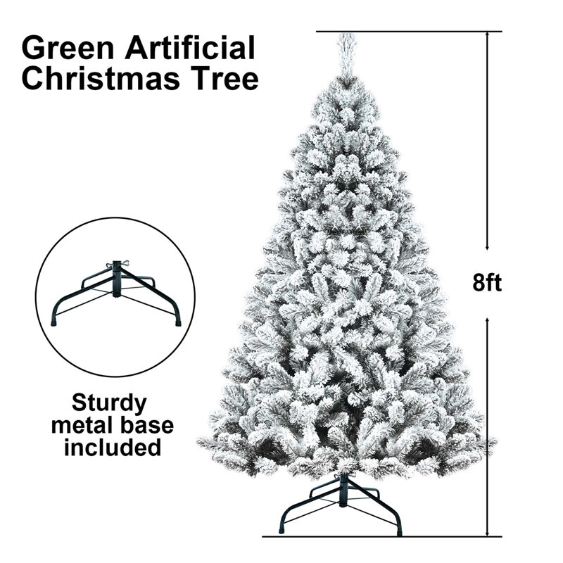 Arbre de Noël en PVC, 8'