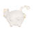 Sculpted Cat Ceramic Organizer Tray for Dresser and Vanity - Decorative Jewelry Display Ring Holder Dish for Trinket Storage - White & Gold-1388380689
