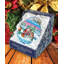 Holiday 5.5'' Handmade Glass Ball Ornament