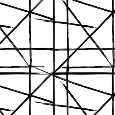 Square And Lines Geometric Roll