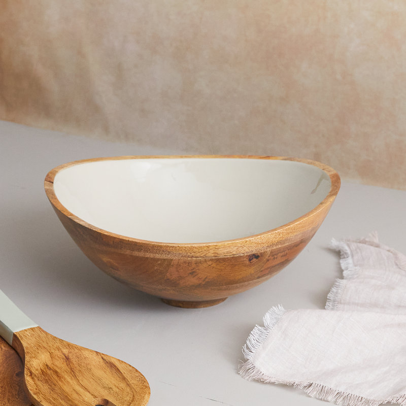 Grand bol Madras, taupe