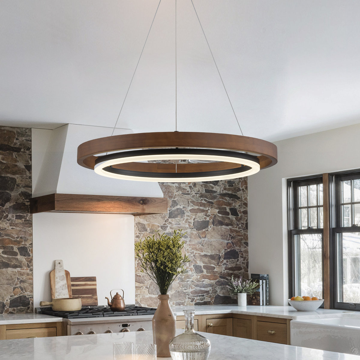 Pershing 1 - Light Dimmable Led Chandelier