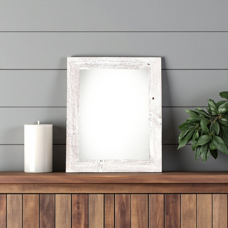 Cadre photo simple Bianca-Maria, 20 po x 28 po, Blanc délavé