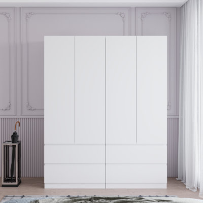 Grande armoire autoportante à 4 tiroirs