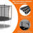 10FT Trampoline With Safety Enclosure Net
