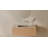 Badeloft 25.2" x 16.1" Rectangular Stone Resin Undermount Ramp Bathroom Sink UB-04-L-GGRY in Glossy Gray-138187389