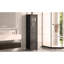 Tall Bathroom Cabinet, Freestanding Storage Cabinet with Drawer and Doors, MDF Board, Acrylic Door, Adjustable Shelf, Black-1445076084