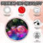 Ensemble de boules de miroir gonflables rose vif - sphères éclatantes et brillantes pour les fêtes, les événements et le décor disco