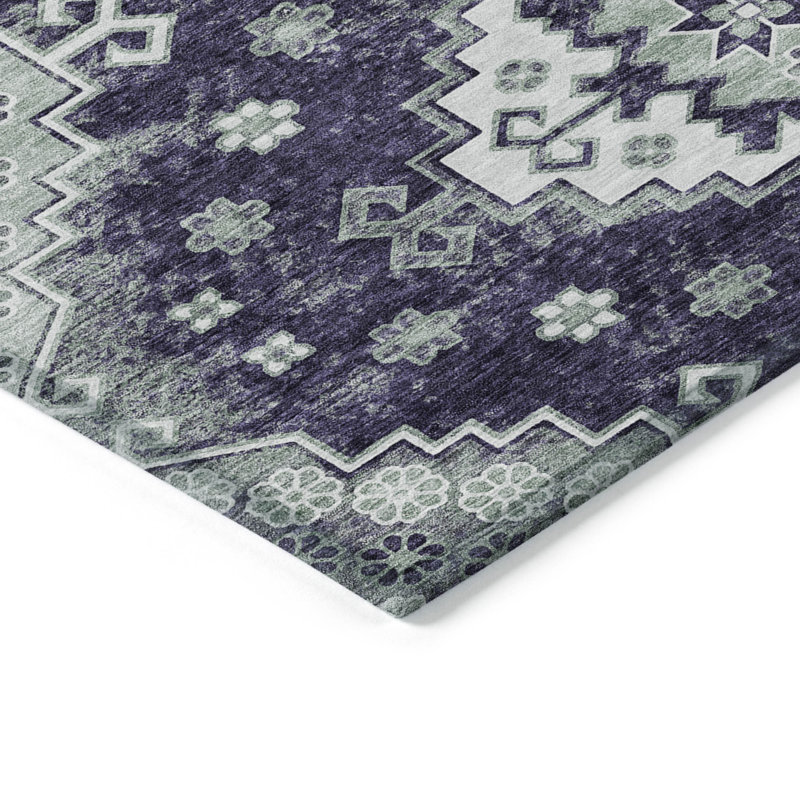  Tapis de porte d'extérieur antidérapant Malchow, Rectangle 10 pi x 14 pi