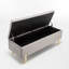 Banc de rangement rembourré avec couvercle Yvonne-305322593