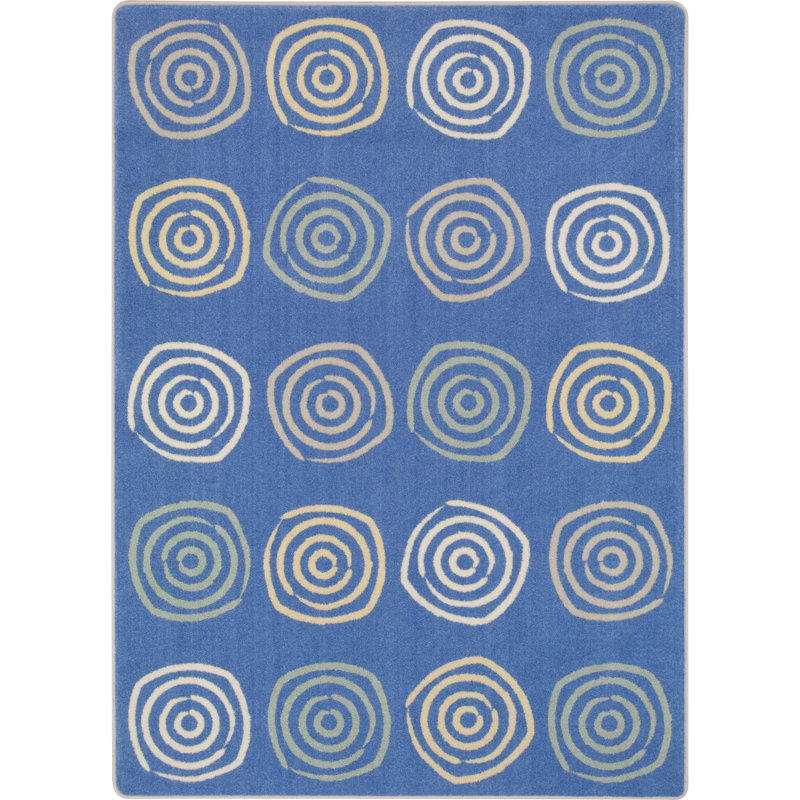 Tapis pastel Joy Carpets Simply Swirls, Rectangle 5 pi 4 po x 7 pi 8 po