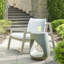 Uttermost Lithos Gray Outdoor Accent Table