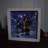 Starry Night Santa 8x8 Lighted Shadow Box