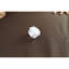 Auvent de remplacement pour abri de jardin d'extérieur 10 x 10 pi - Double niveau, protégé, imperméable, enveloppant, patio brun étagé, eau, entourant