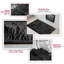 Tapis pour salle de bain rectangulaire en polyester antidérapant Ciarra-1177455290-1177087590