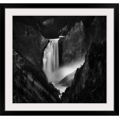 «Straub Falling Rivers» par Yvette Depaepe - impression d'art graphique